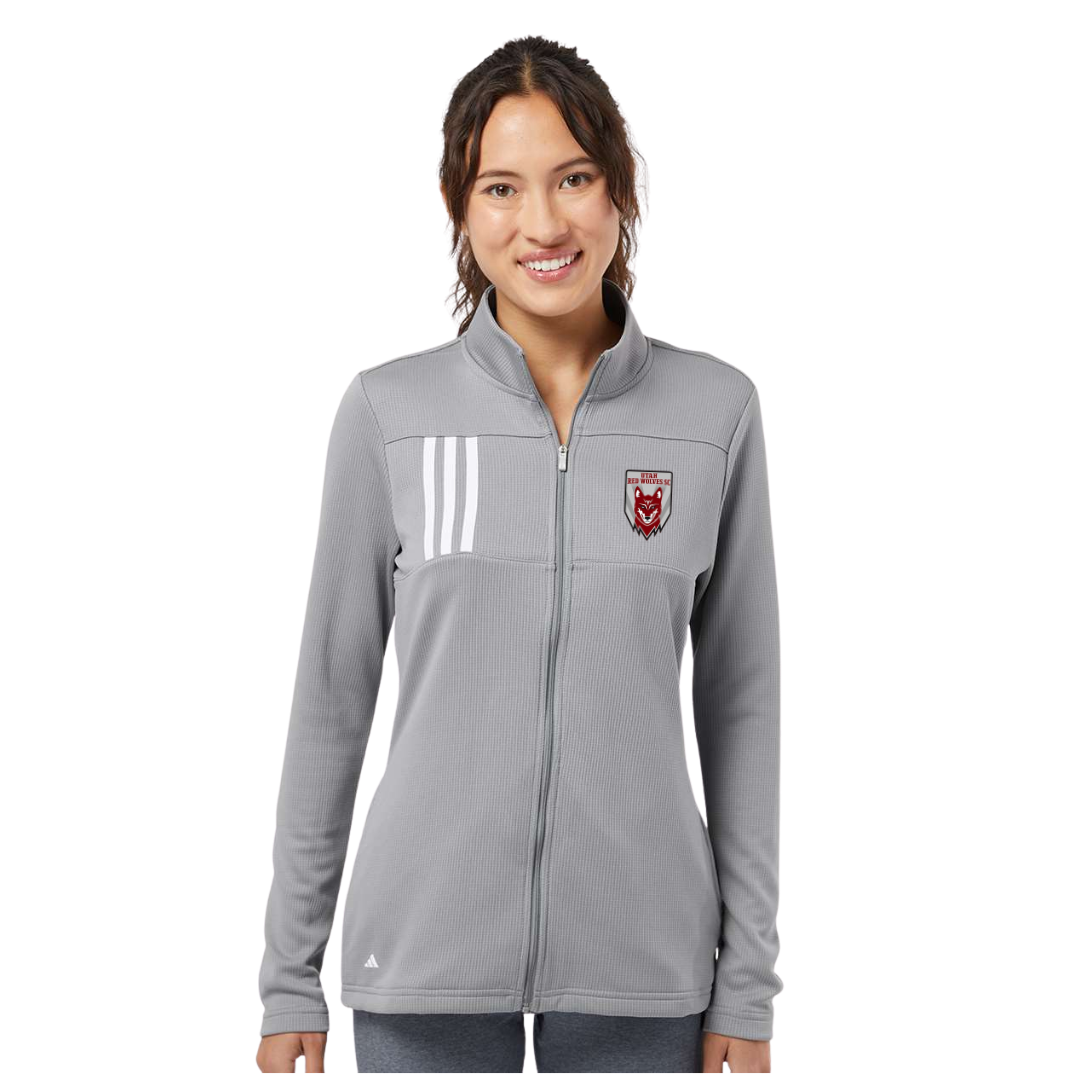 ADIDAS UTAH RED WOLVES WOMEN'S ZIP
