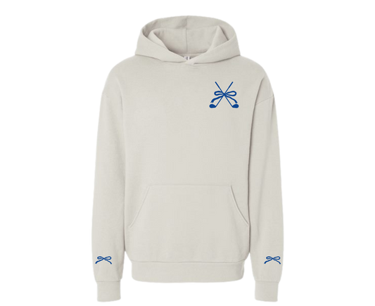 BINGHAM GIRLS GOLF BOWS HOODIE