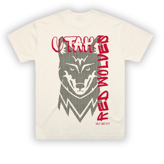 UTAH RED WOLVES CITY TEE