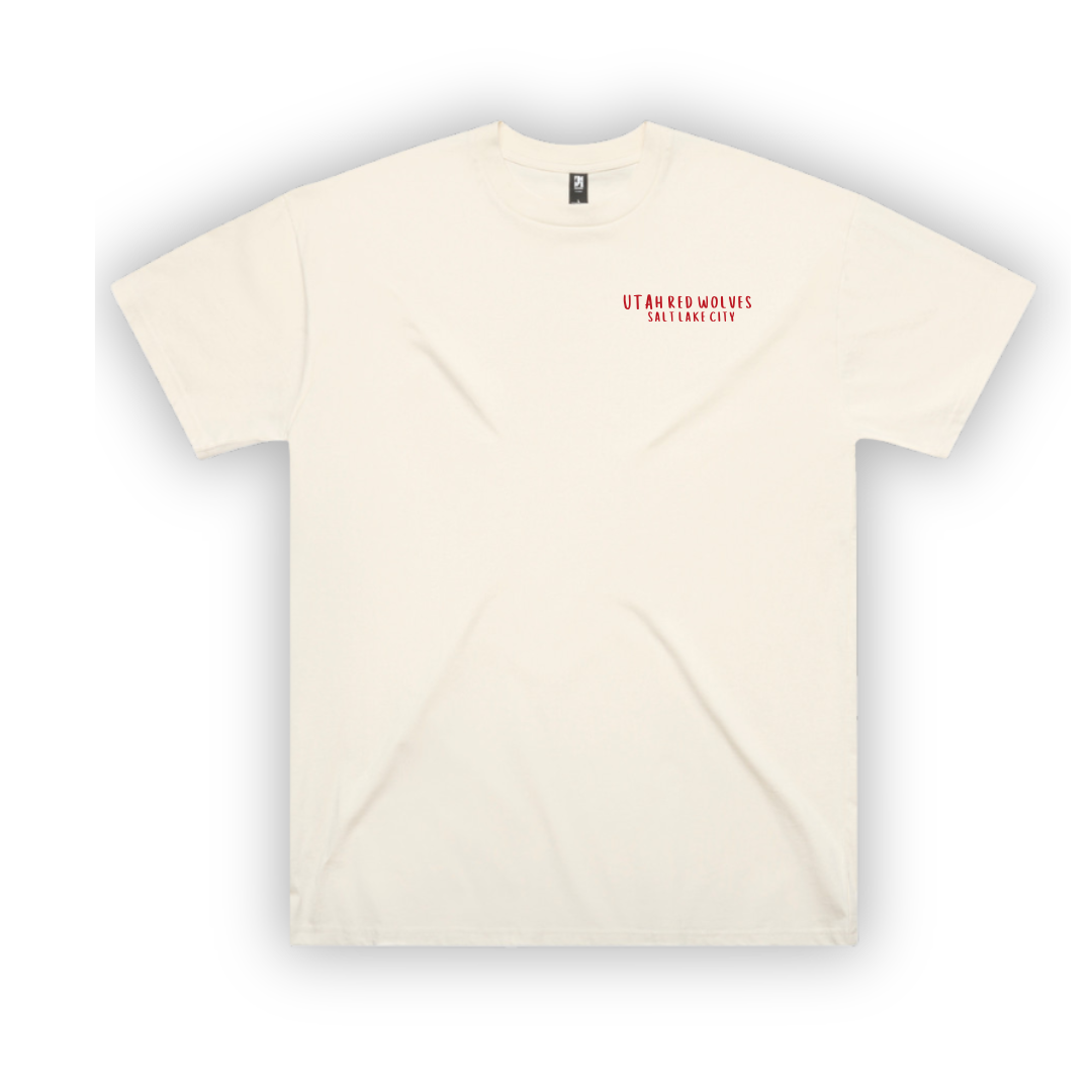 UTAH RED WOLVES CITY TEE