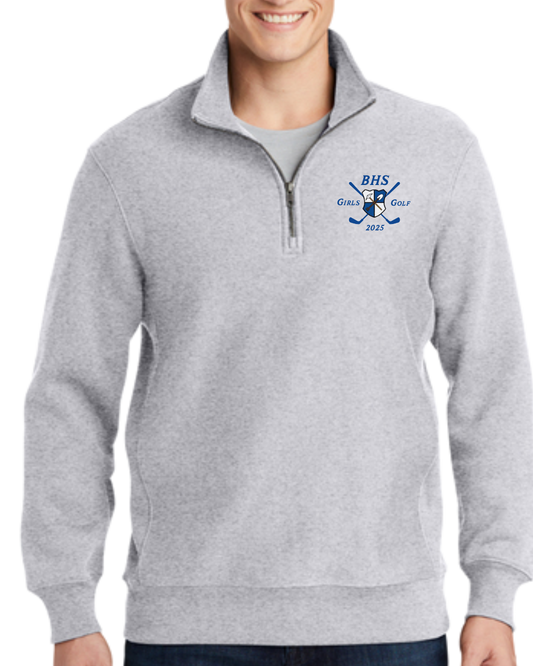 BINGHAM GIRLS GOLF MEN'S 1/4 ZIP